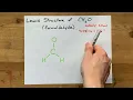 Lewis Structure of CH2O formaldehyde
