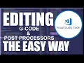 Editing Post Processors G-Code with Visual Studio Code