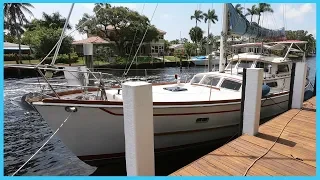 84. DIY DREAM Motor Sailor [Project Boat Full Tour] | Learning the Lines