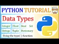 Python Data Types Integer Float Complex Set Dictionary Boolean String List Tuple HINDI