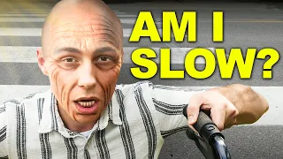 a man slower than time