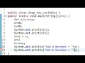 Swap Program Java Program Parwaz Pro