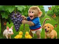 Download Lagu Monkey Bon Bon Drives Tractor to Rescue the Missing Duckling 🐥🚜 | A Surprising Farm Adventure!