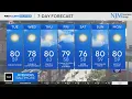 Sunny pleasant weather continues in Maryland