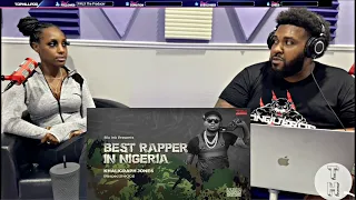 khaligraph jones best rapper in nigeria official top hill reaction video 