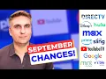 Big Streaming Changes for September 2024