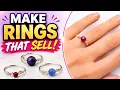 Easy Wire Rings that Sell for Beginners DIY Jewelry Making Tutorial