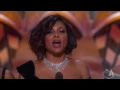Janelle Monae Taraji P Henson and Octavia Spencer Honor NASA Physicist Katherine Johnson