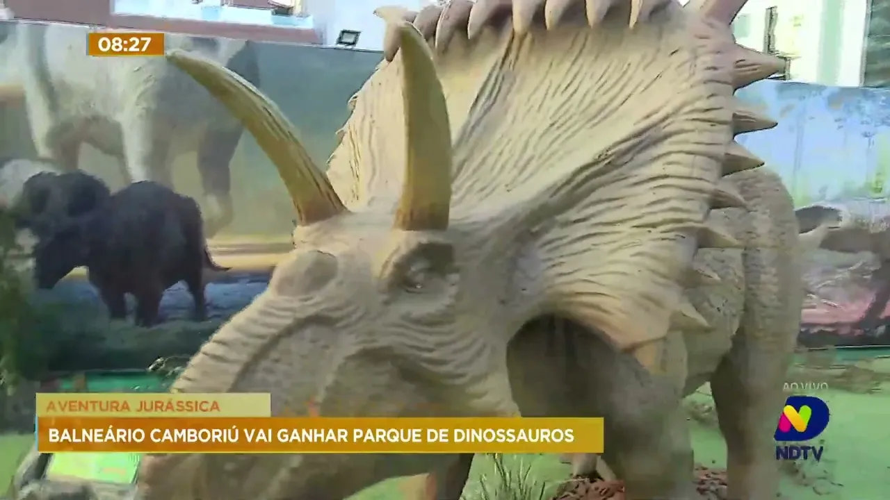 Parque de Dinossauros é mais nova atração em Balneário Camboriú