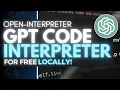 ChatGPT Code Interpreter For FREE - Open Interpreter Installation Guide