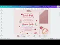 How to Edit an Interactive Baby Shower Website Invite Template Canva Step-by-Step