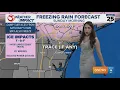 Mild weather ahead of Arctic cold front