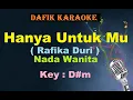 Lagu Hanya UntukMu (Karaoke) Rafika Duri Nada Wanita/Cewek Female Key D#m Lagu Nostalgia Tembang kenangan