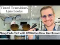 Download Lagu Transitions XTRActive Brown With Navy Fade Tint | Matsuda M3121 Frame