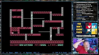 Lode Runner By Broderbund 1983 C64 MiSTer Sprite Castle Plays 