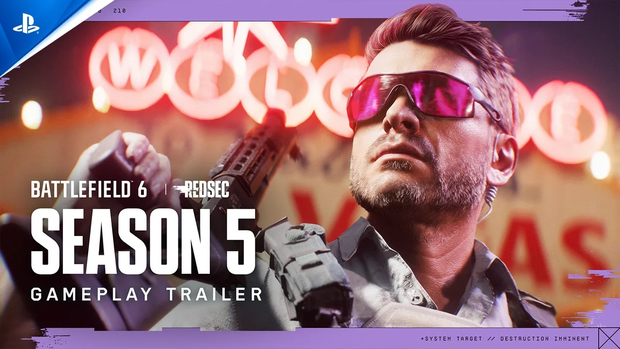 Battlefield 6 - Season 5: Las Vegas Gameplay Trailer | PS5 Games