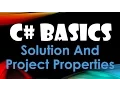 6 C Basics Beginner Tutorial Solution and Project Properties