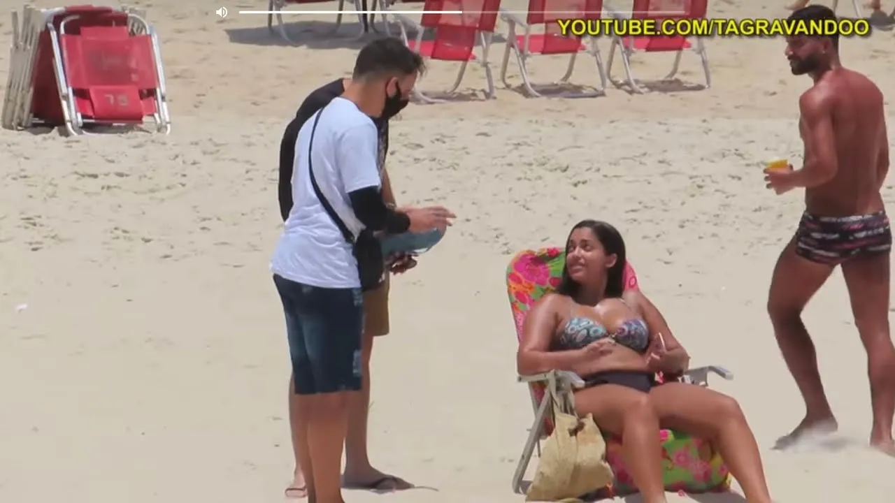 CHEGANDO EM MULHERES NA PRAIA PARTE 2 : MANDE A SUA #179