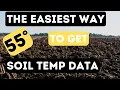 The Easiest Way to Get Your Soil Temperature