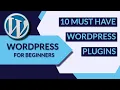 10 Must Have WordPress Plugins