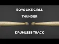 Download Lagu Boys Like Girls - Thunder (drumless)