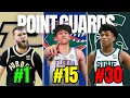 Ranking the Top 30 Point Guards in College Basketball
