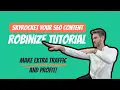 Walkthrough Robinize - How to use all the features