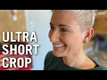 SO HAPPY WITH MY SUPER SHORT PIXIE CUT IT S STILL SOFT HFDZK HOW TO CUT HAIR TUTORIAL ASMR