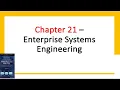 Systems Engineering Ch21