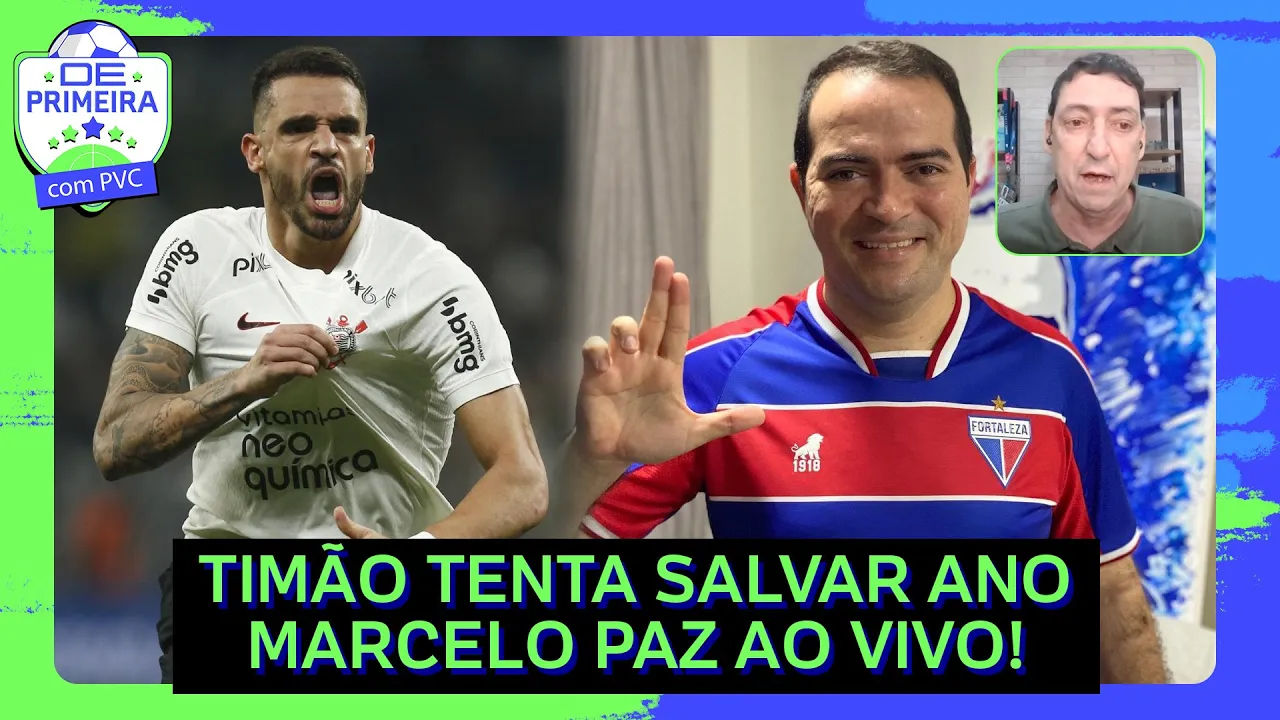 ???? CORINTHIANS SALVA ANO SE GANHAR A COPA SUL-AMERICANA? PRESIDENTE DO FORTALEZA PARTICIPA
