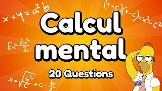 Quiz Calcul Mental 20 Questions 
