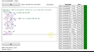 Codingbat - near