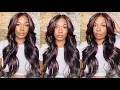 25 For Oil Slicked Hair Laude Co Synthetic Deep Part Lace Wig - UGL007 BECKY