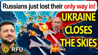 How Ukrainians locked down their skies before Russian drones can reach land