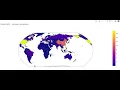 Geographical plotting with Plotly 5 - Robinson Projection