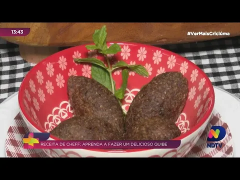 Receita de chefe: aprenda a preparar um delicioso quibe