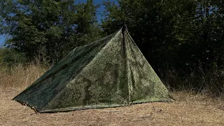 Der TRICK mit dem Tarp BUSHCRAFT für Anfänger und Vorgeschrittene