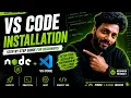 Node js Tutorial Install VS Code Complete Setup for Beginners 2026