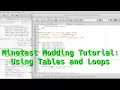 Minetest Modding Tutorial Using Tables Loops