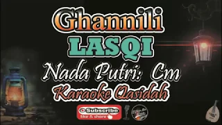 ghannili karaoke nada putri cm versi live bintang qasidah lasqi nasional