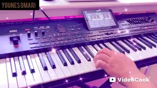 من ابداعي عزف الأغنية المغربية يا الغادي فالطوموبيل على آلة البيانو 