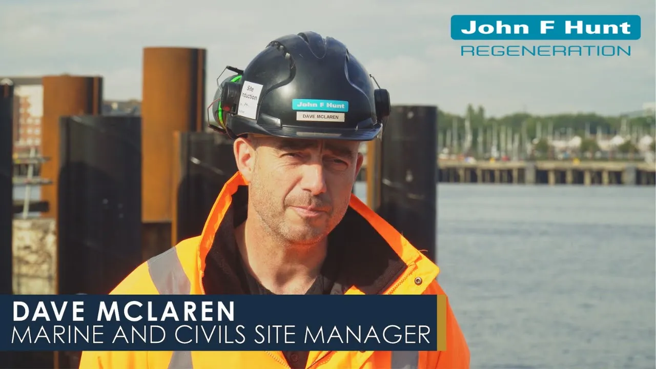 What's a Bubble Curtain? Why Are We Using One? - Holborn, South Shields | John F Hunt Regeneration