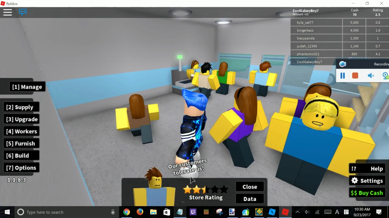 Retail Tycoon Epic fail