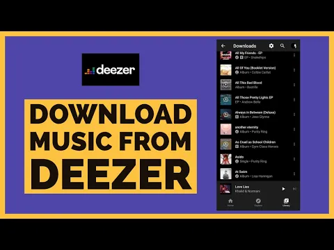 Download MP3 How to Download Music from Deezer App in 2 Minutes?