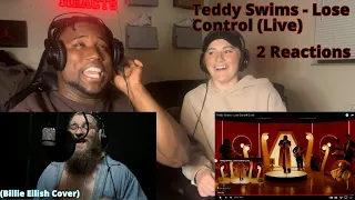 Download GF Reacts  to Teddy Swims sing idontwannabeyouanymore Billie Eilish Cover and Live-Lose Control MP3