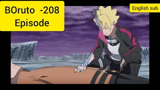 boruto 208 episode momoshiki manifestation english subbed hd