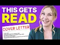 This Cover Letter Formula Actually Gets Interviews