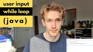 Making A While Loop For User Input Java Tutorial