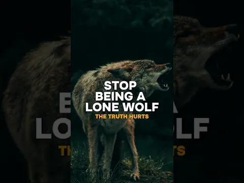 "How the Lone Wolf Lifestyle is Secretly Destroying You"   #motivation #lonewolf
