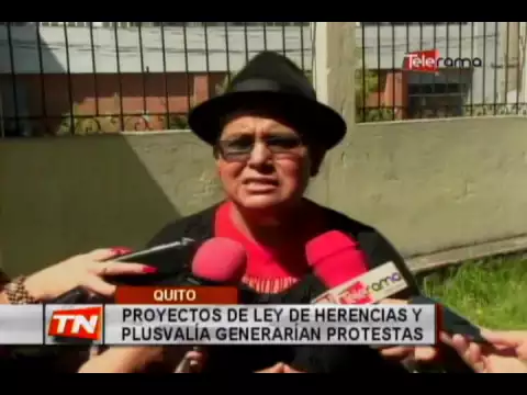 Proyectos de ley de herencias y plusvalía generarían protestas